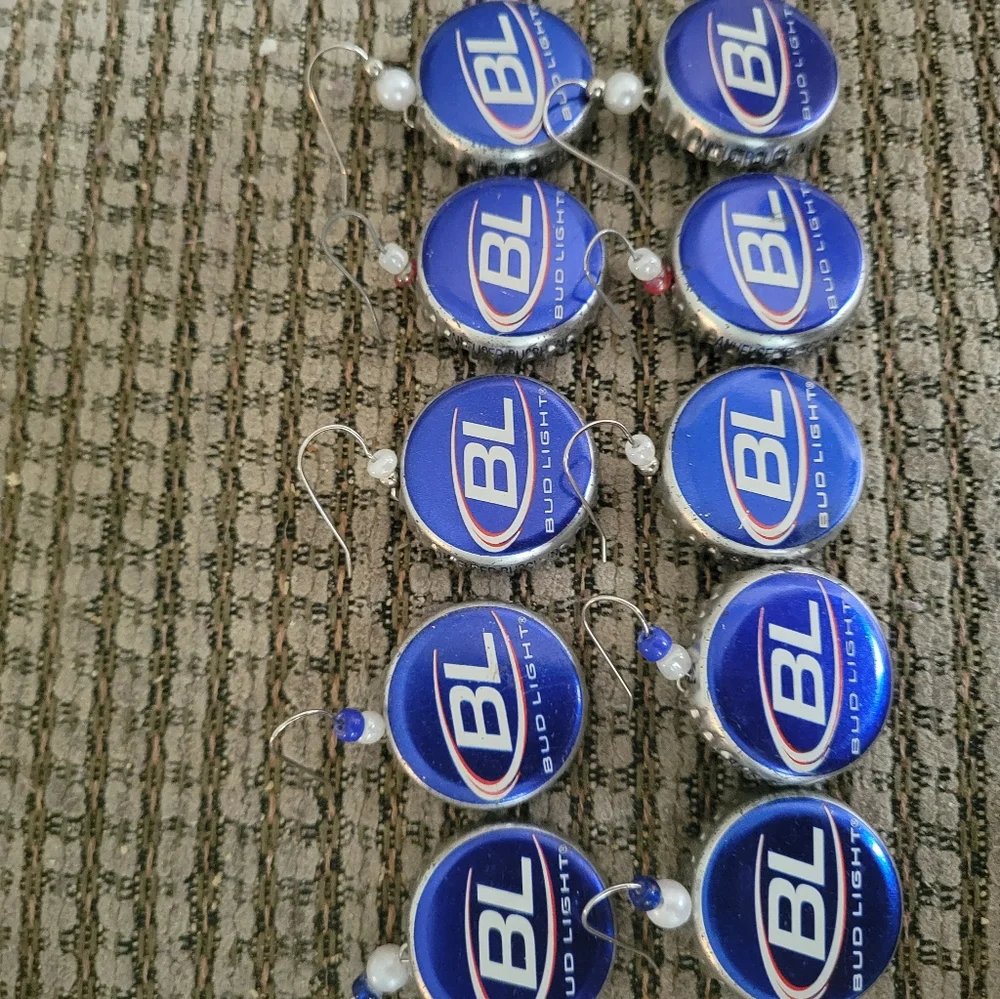 NEW Bud light earrings